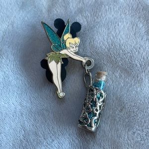 Tinker bell Disney pin with fairy dust + the other Disney pins I have listed
